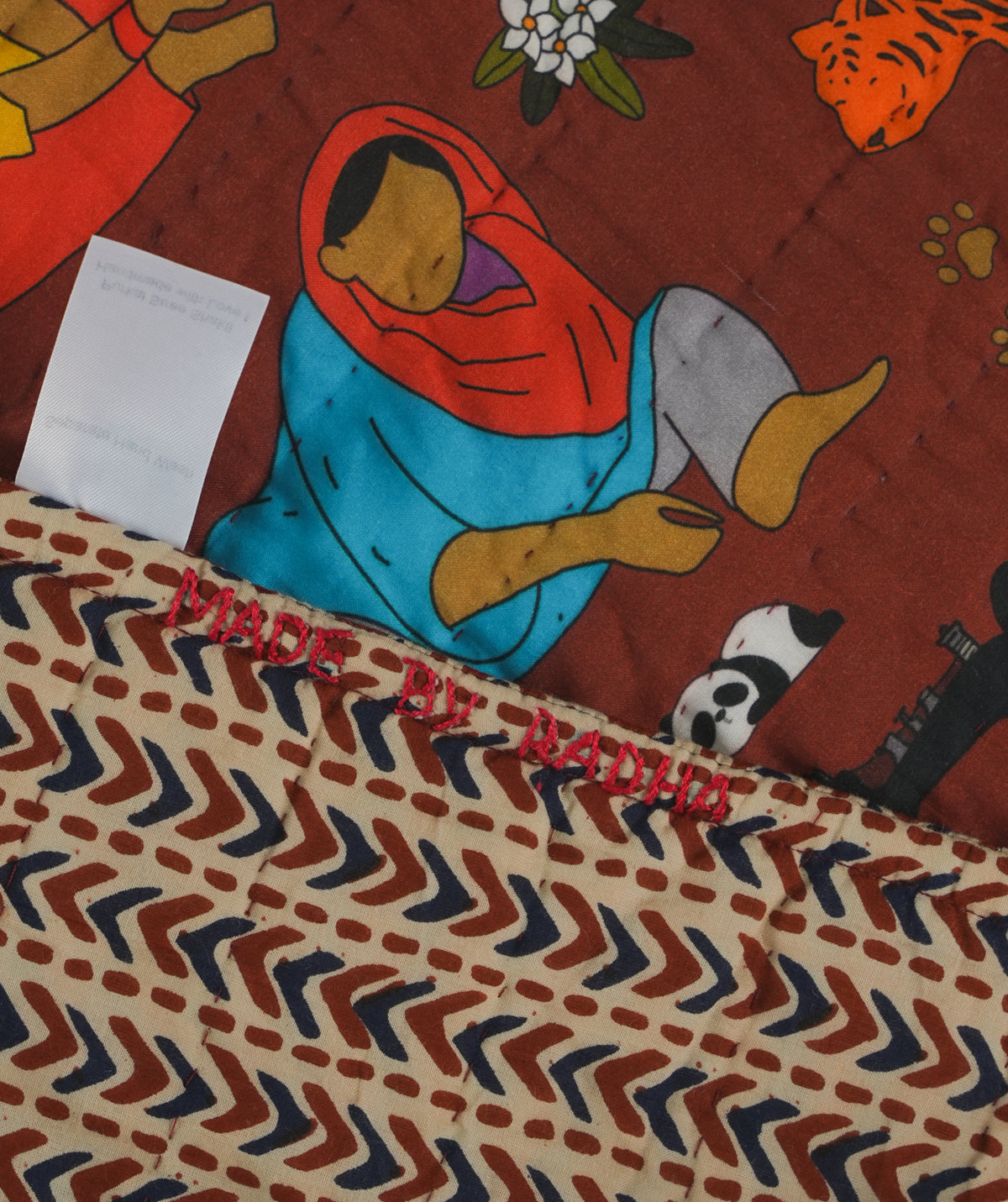 Pahadi Life Single Size Organic Cotton Quilted Dohar