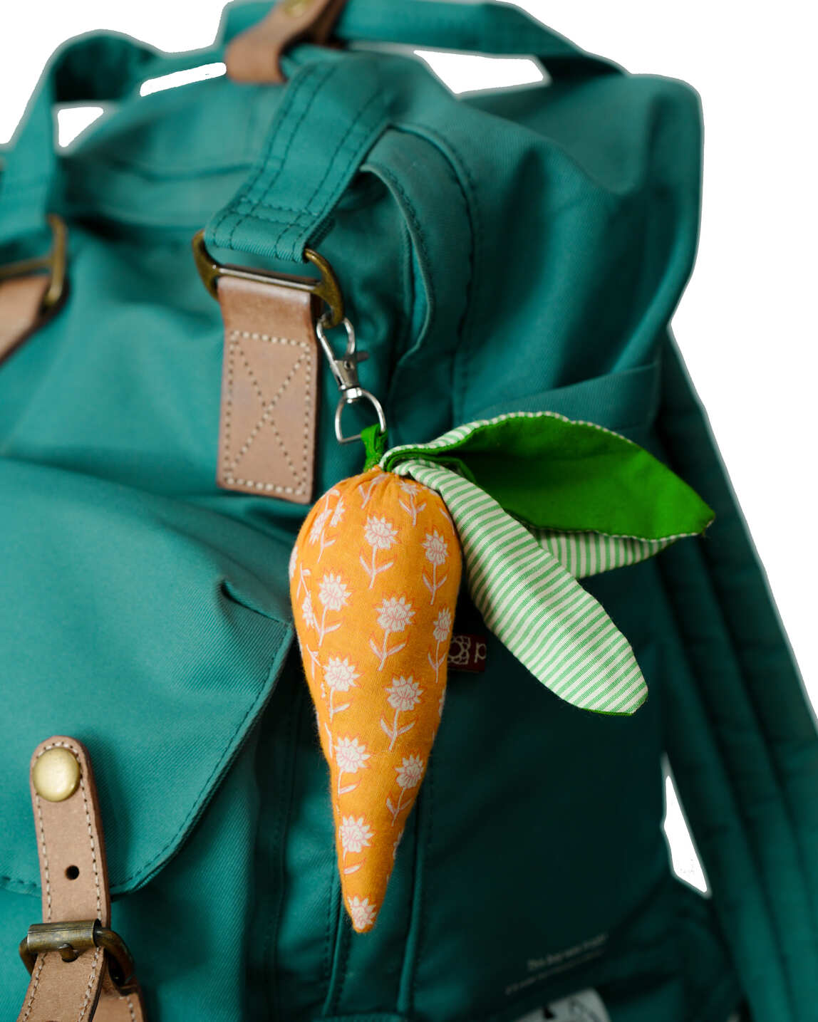 Carrot Bag Charm