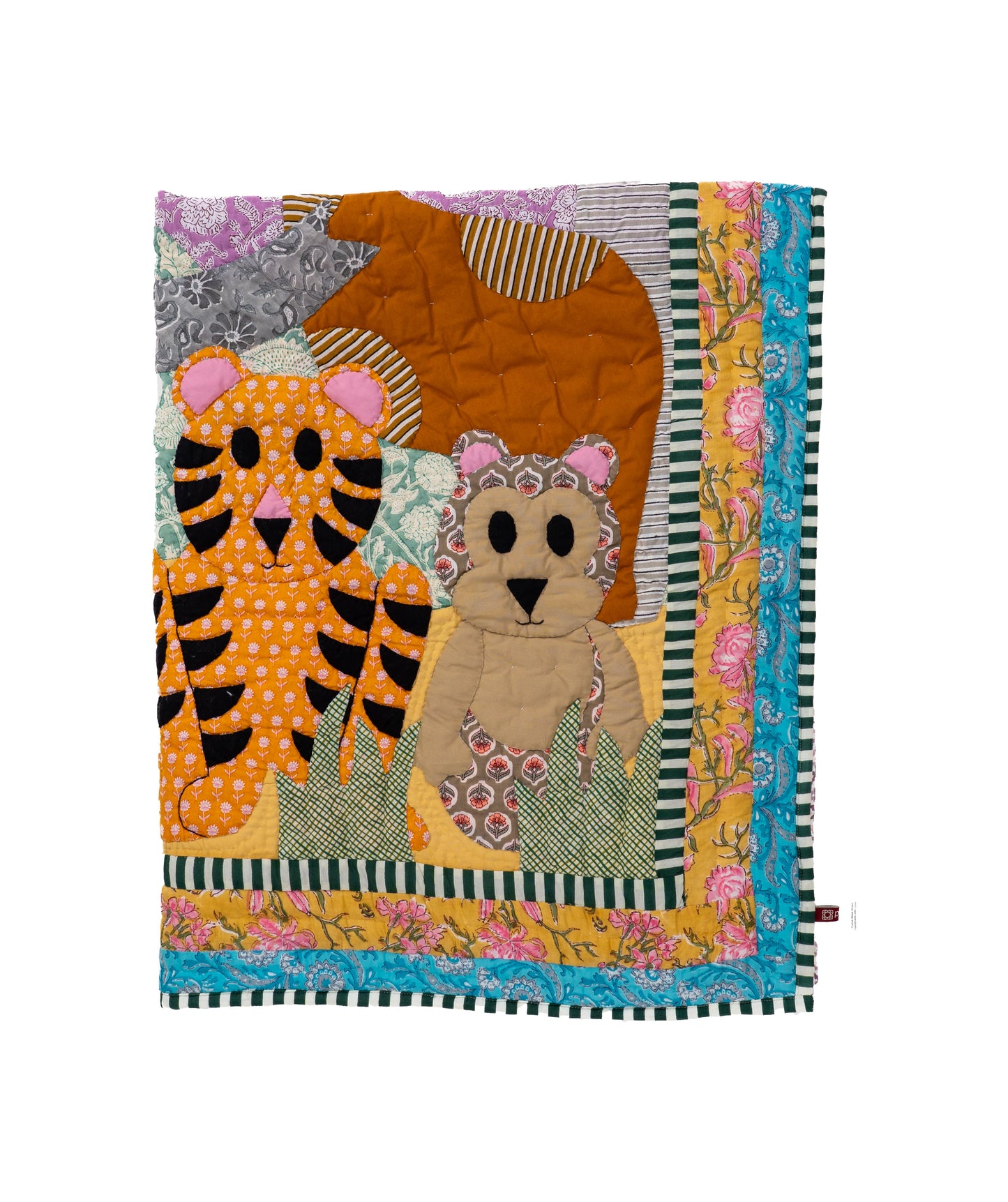 Animal Kingdom Baby Quilt 🐒
