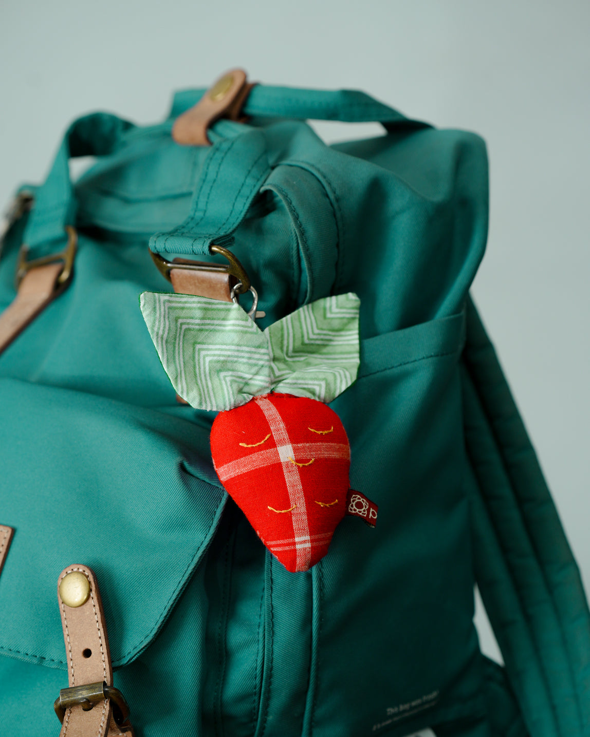 Strawberry Bag Charm