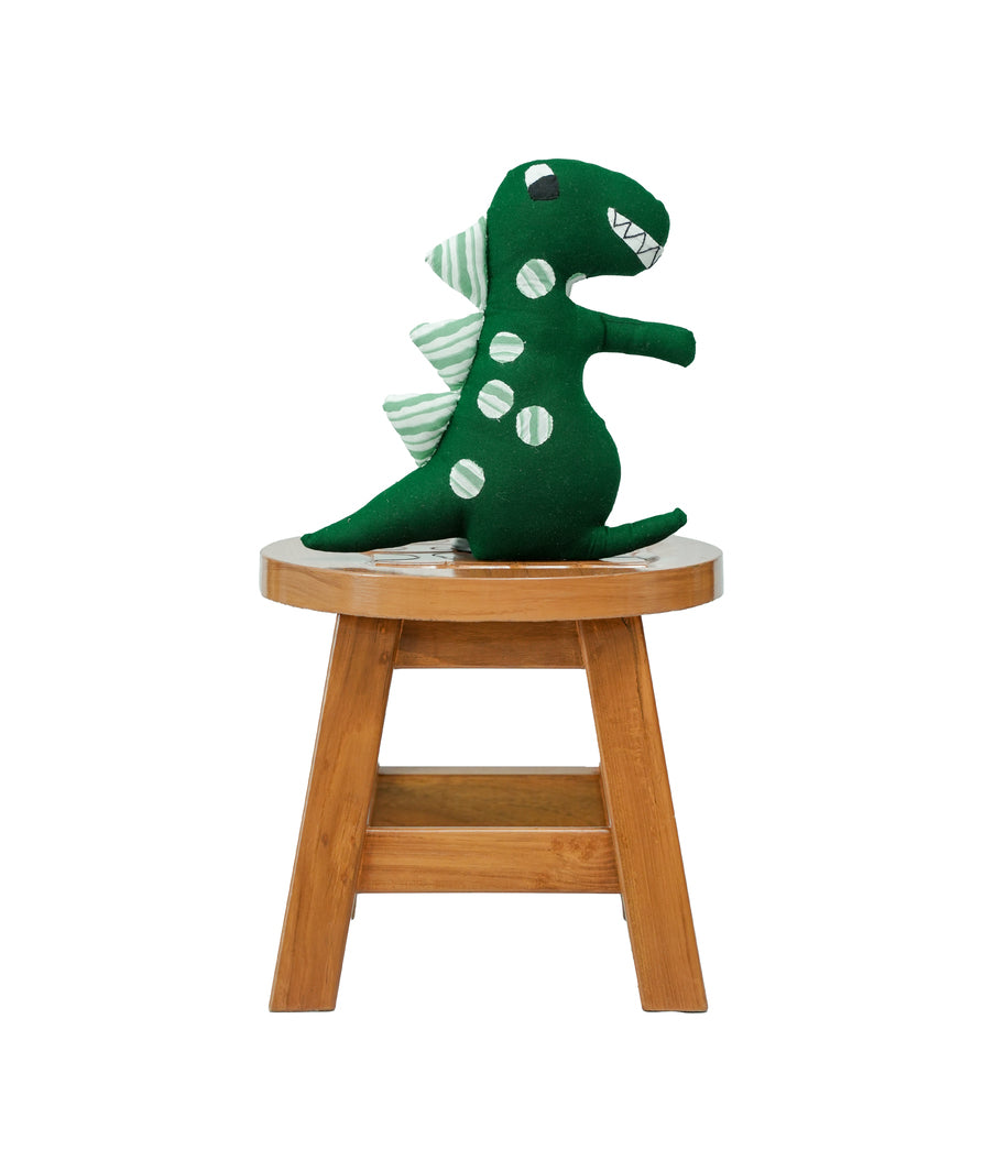 Handcrafted Dino Toy Pillow