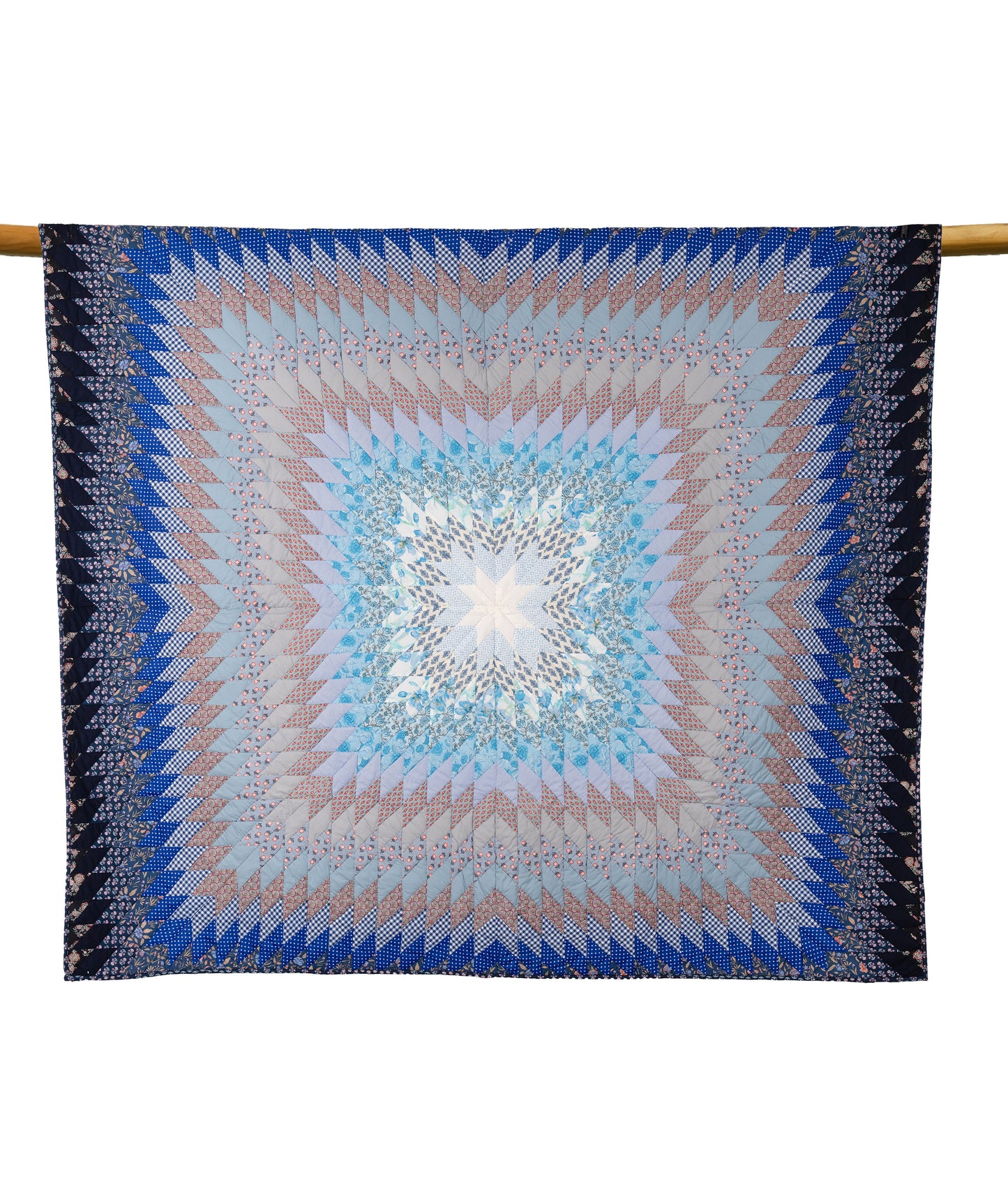 Moonbeam King Size Patchwork Quilt