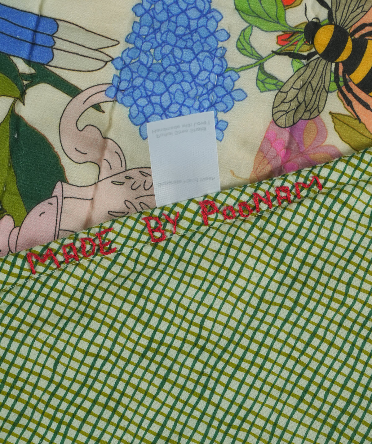 'Diamond of the Season' Single Size Organic Cotton Quilted Dohar