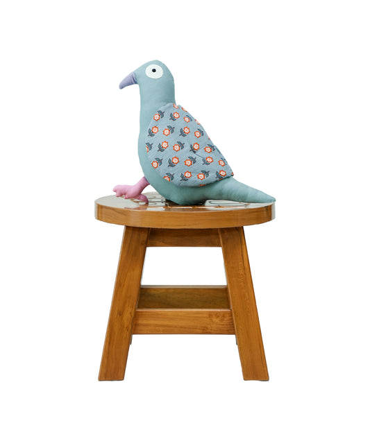 Handcrafted Pigeon Toy Pillow