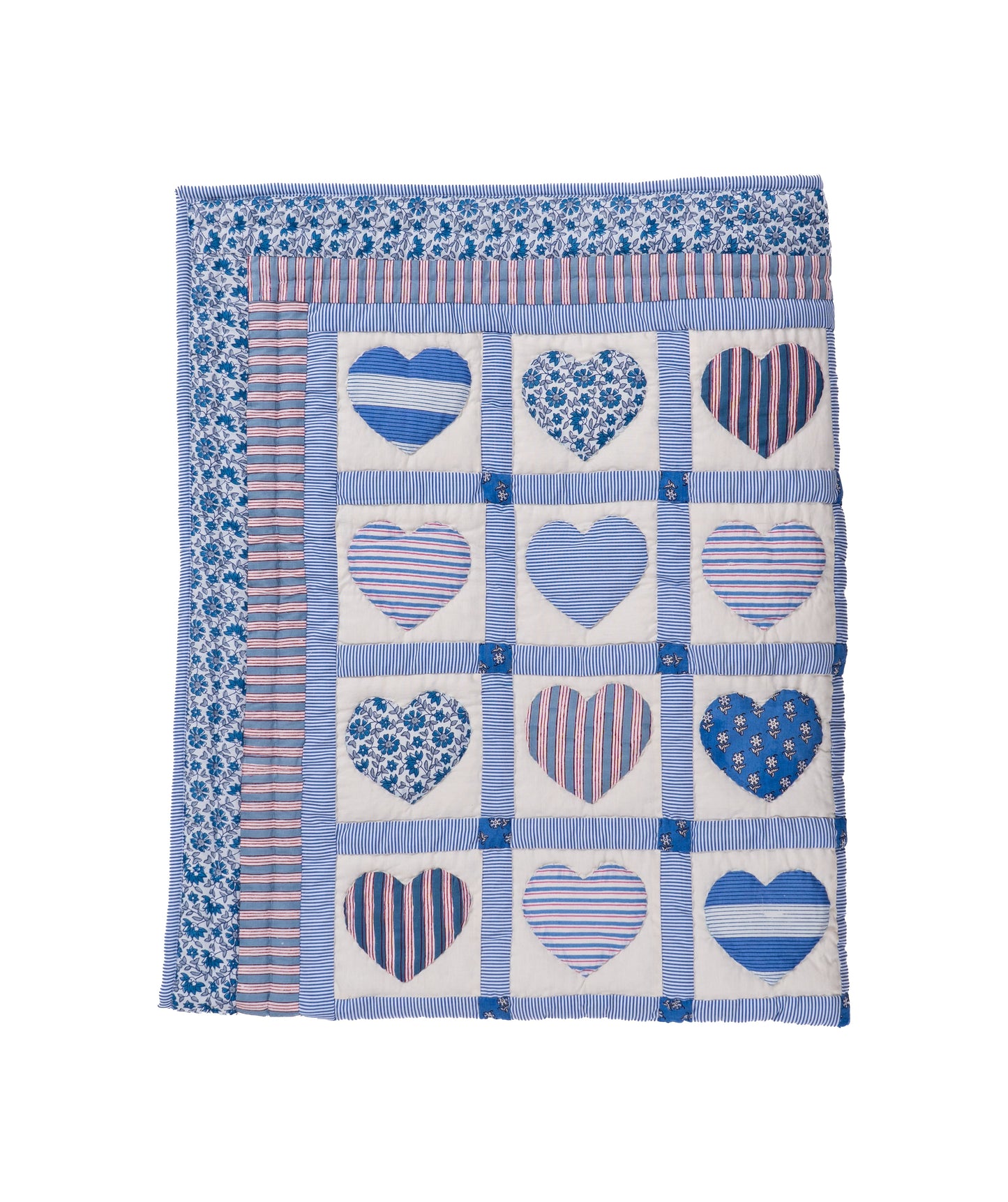 Sweetheart Blue Baby Quilt 💙
