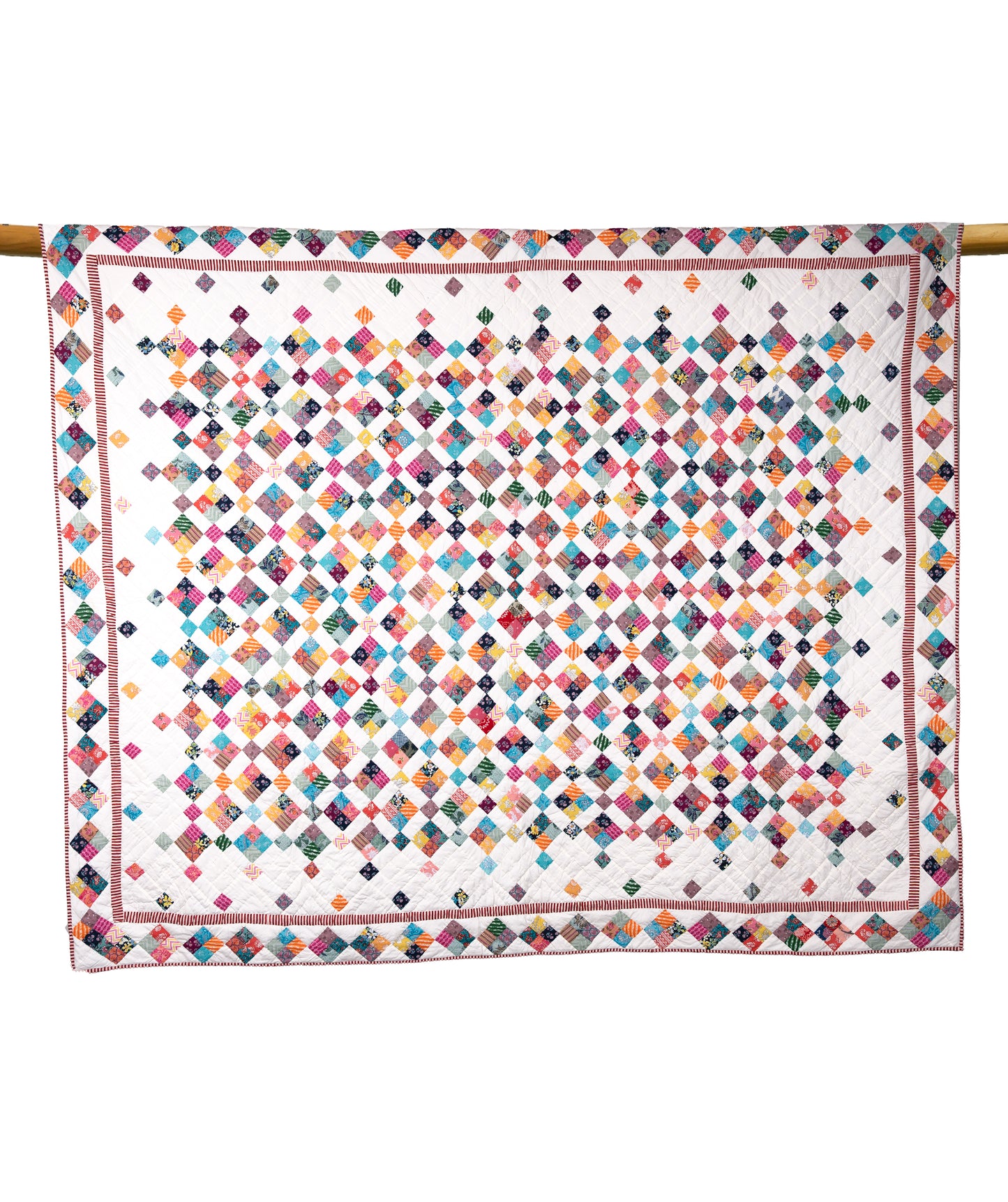 Confetti King Size Patchwork Quilt
