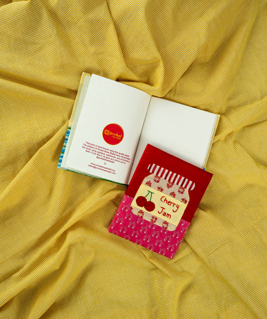 Cherry Jam Handmade Journal
