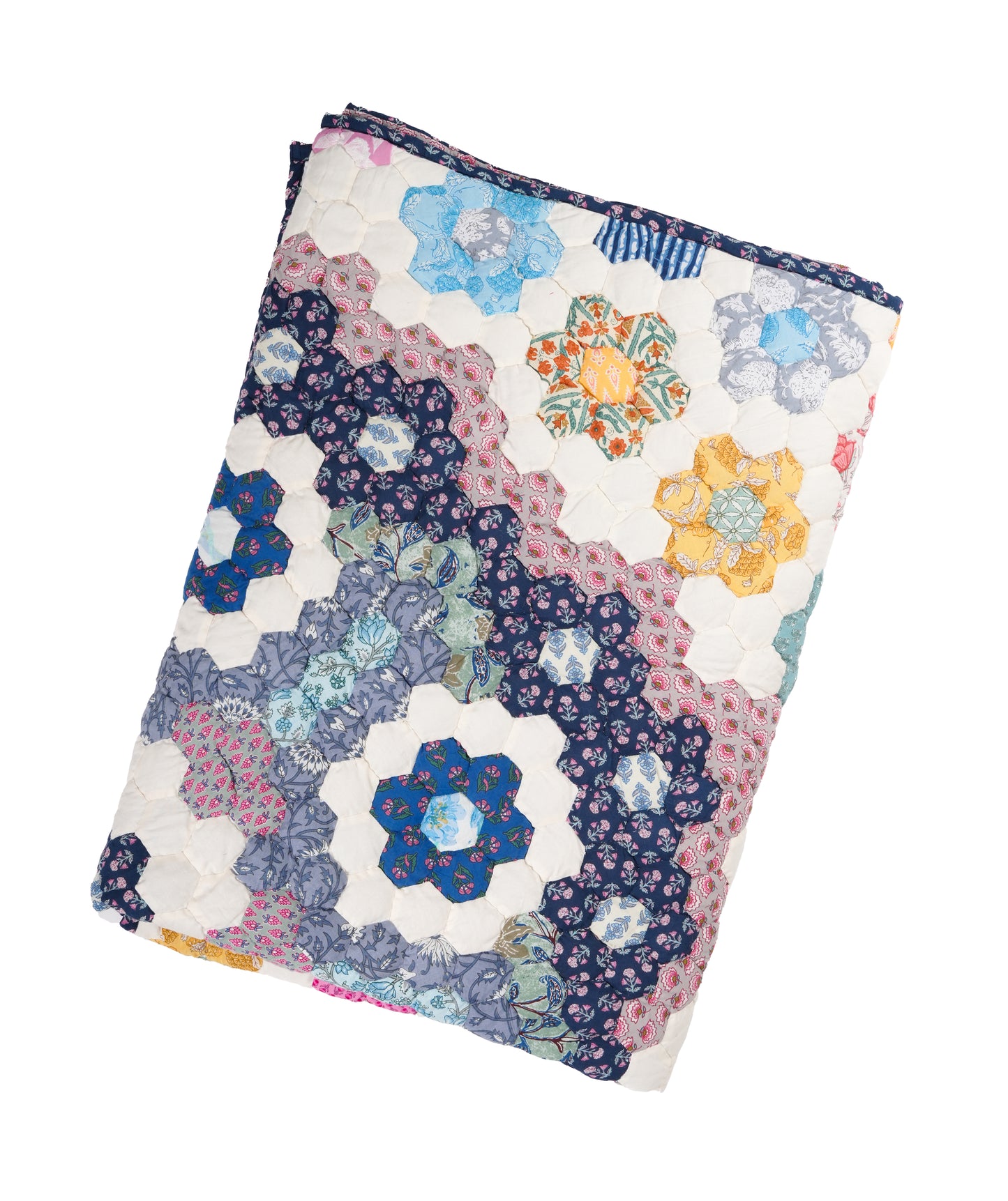 Bloomingdale Single Size Patchwork Quilt