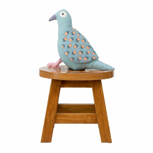 Handcrafted Pigeon Toy Pillow