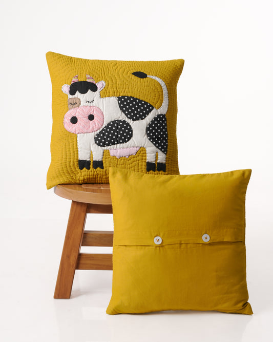 Cow Cushion Cover