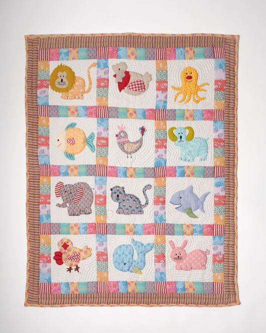 Animal Baby Quilt 🦁