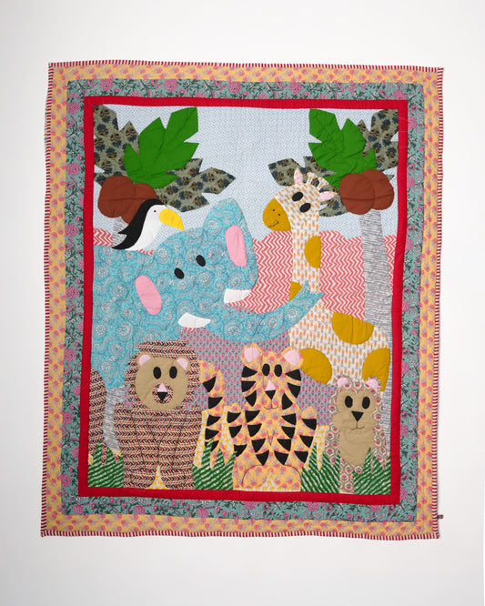 Animal Kingdom Baby Quilt 🐒