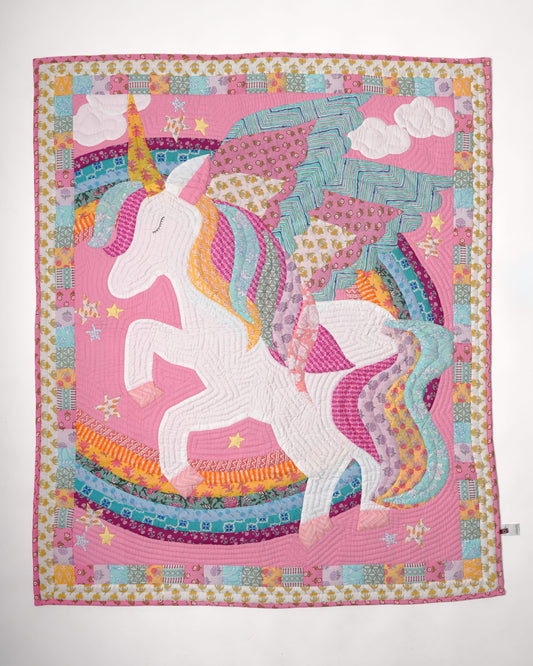 Unicorn Baby Quilt 🦄