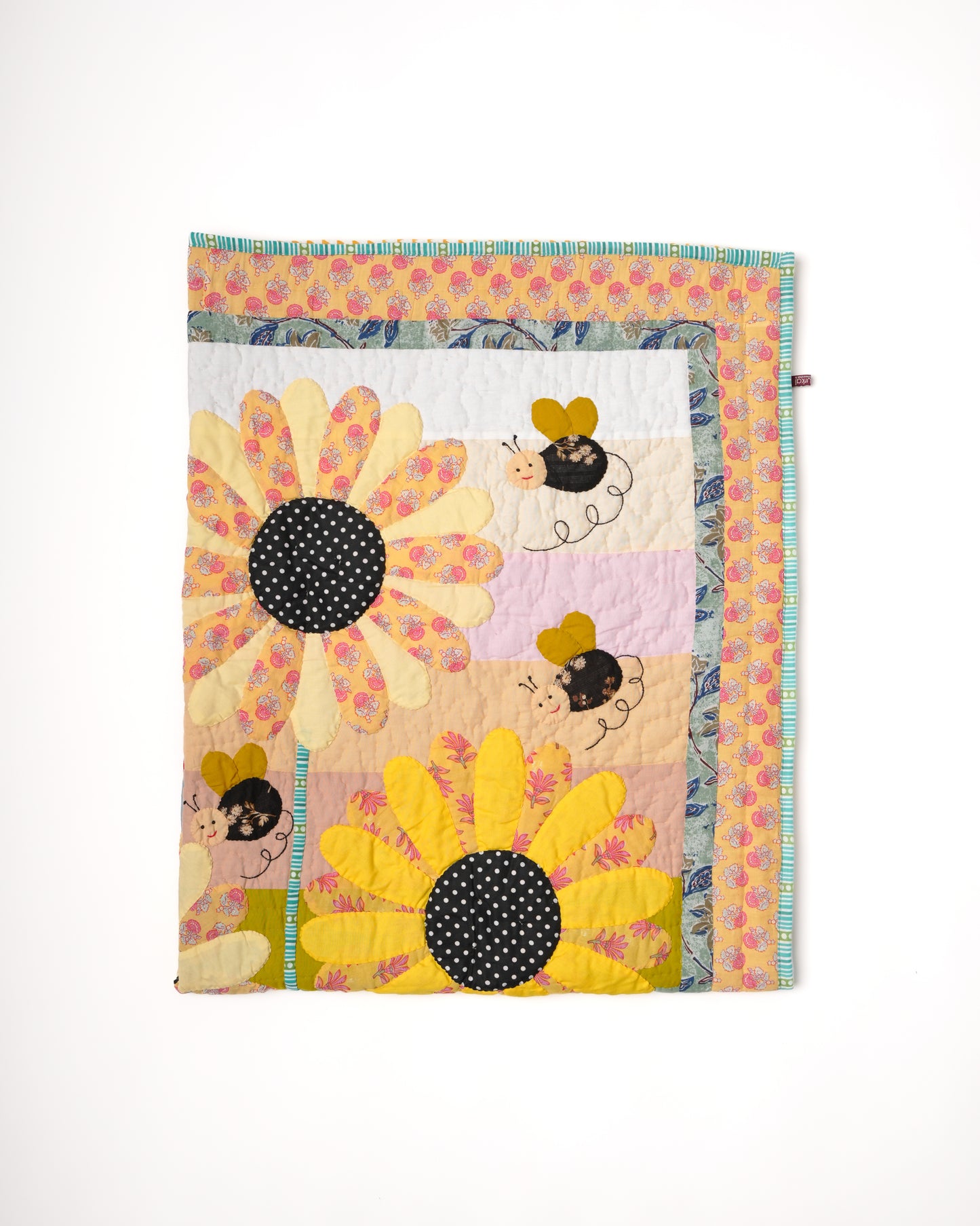 Sunflower Baby Quilt 🌻