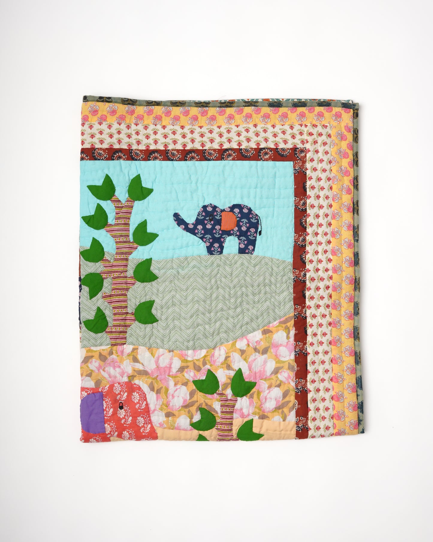 Elephant Safari Baby Quilt 🐘