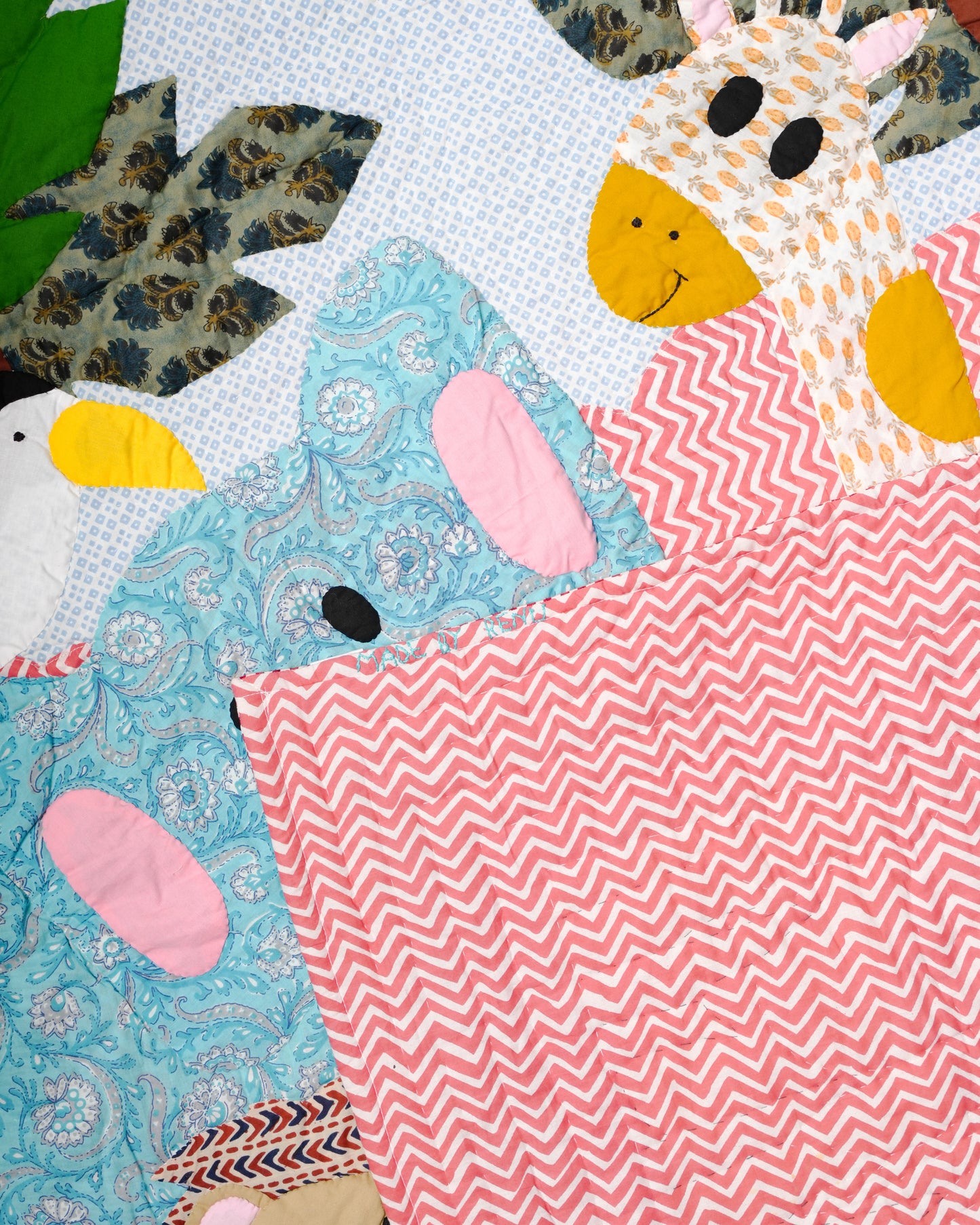 Animal Kingdom Baby Quilt 🐒