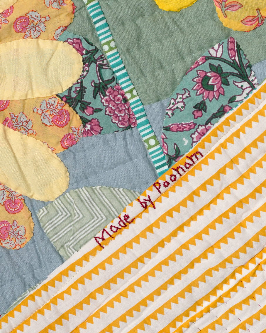 Sunflower Baby Quilt 🌻