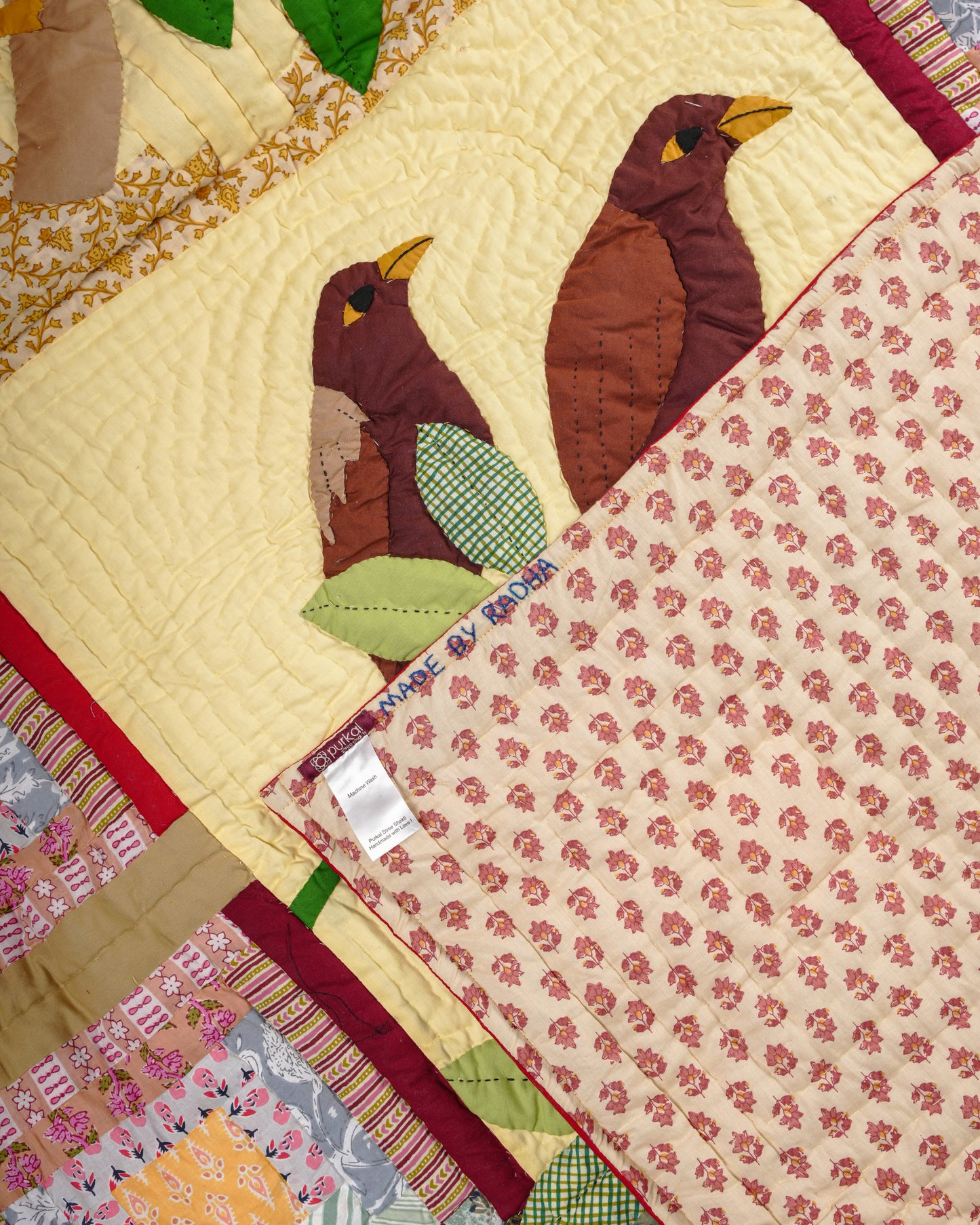 Myna King Size Appliqué Quilt