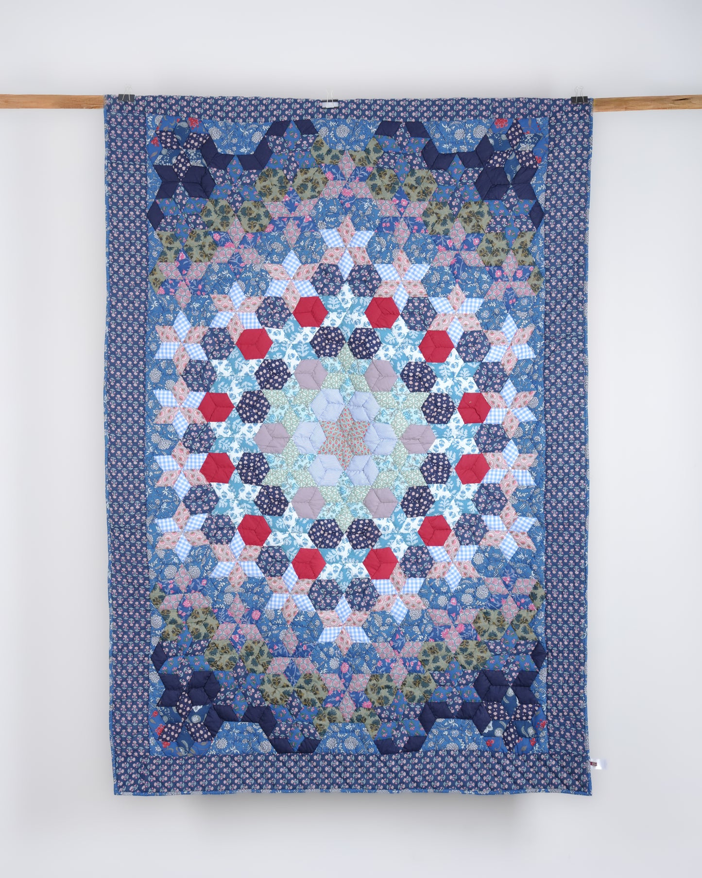 Galaxy Single Size Patchwork Quilt