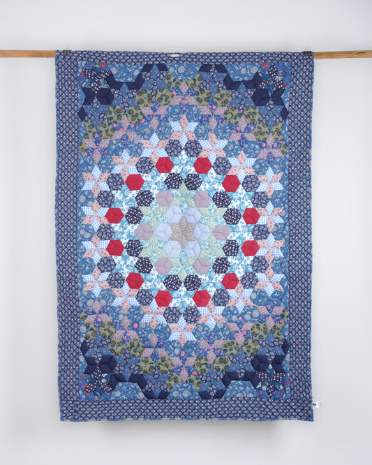 Galaxy Single Size Patchwork Quilt