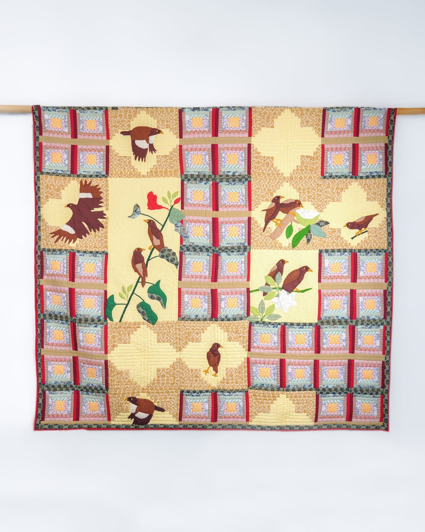 Myna King Size Appliqué Quilt