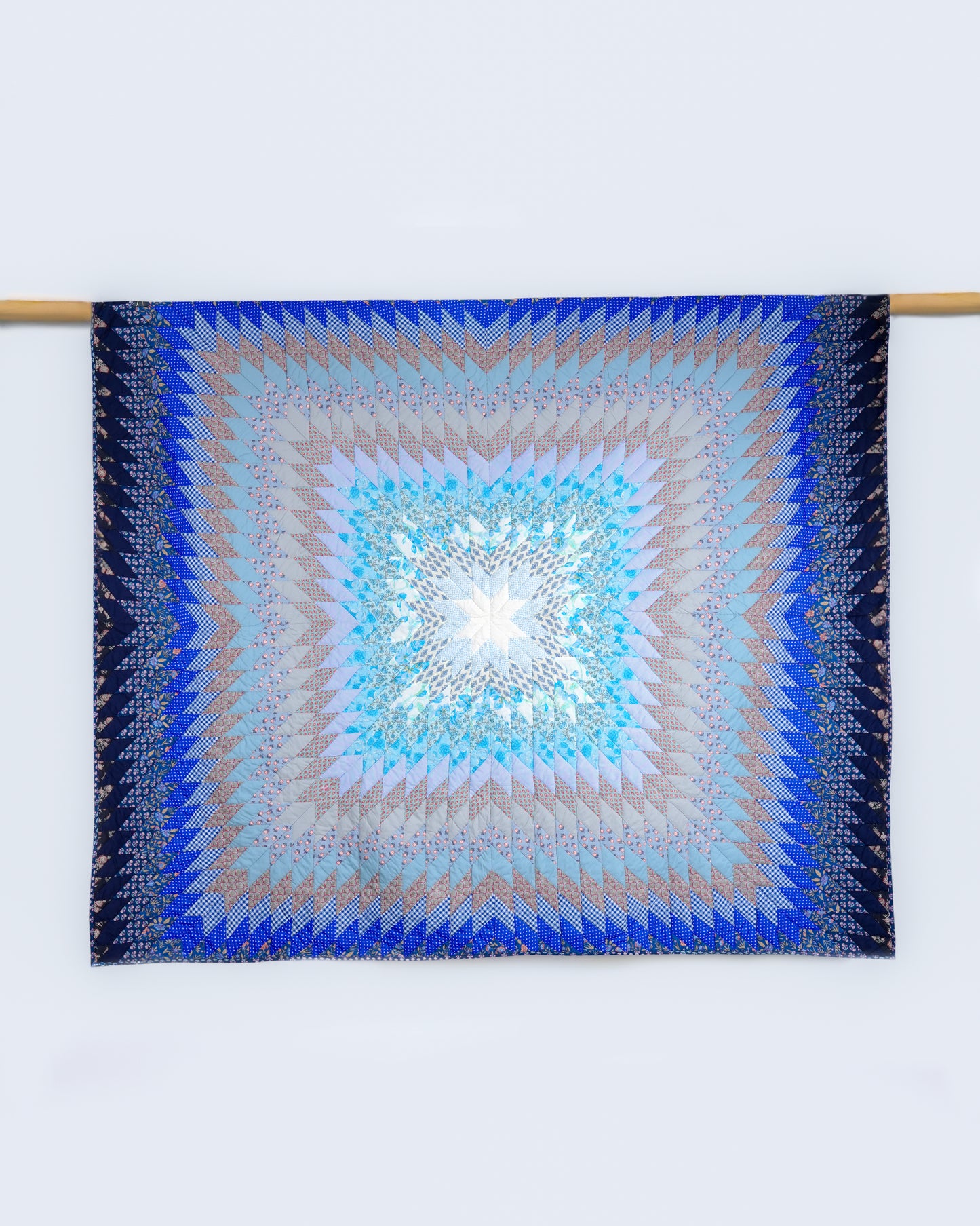 Moonbeam King Size Patchwork Quilt