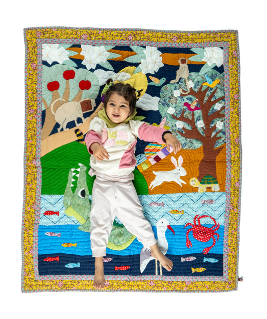 Nani Ki Kaahani Baby Quilt