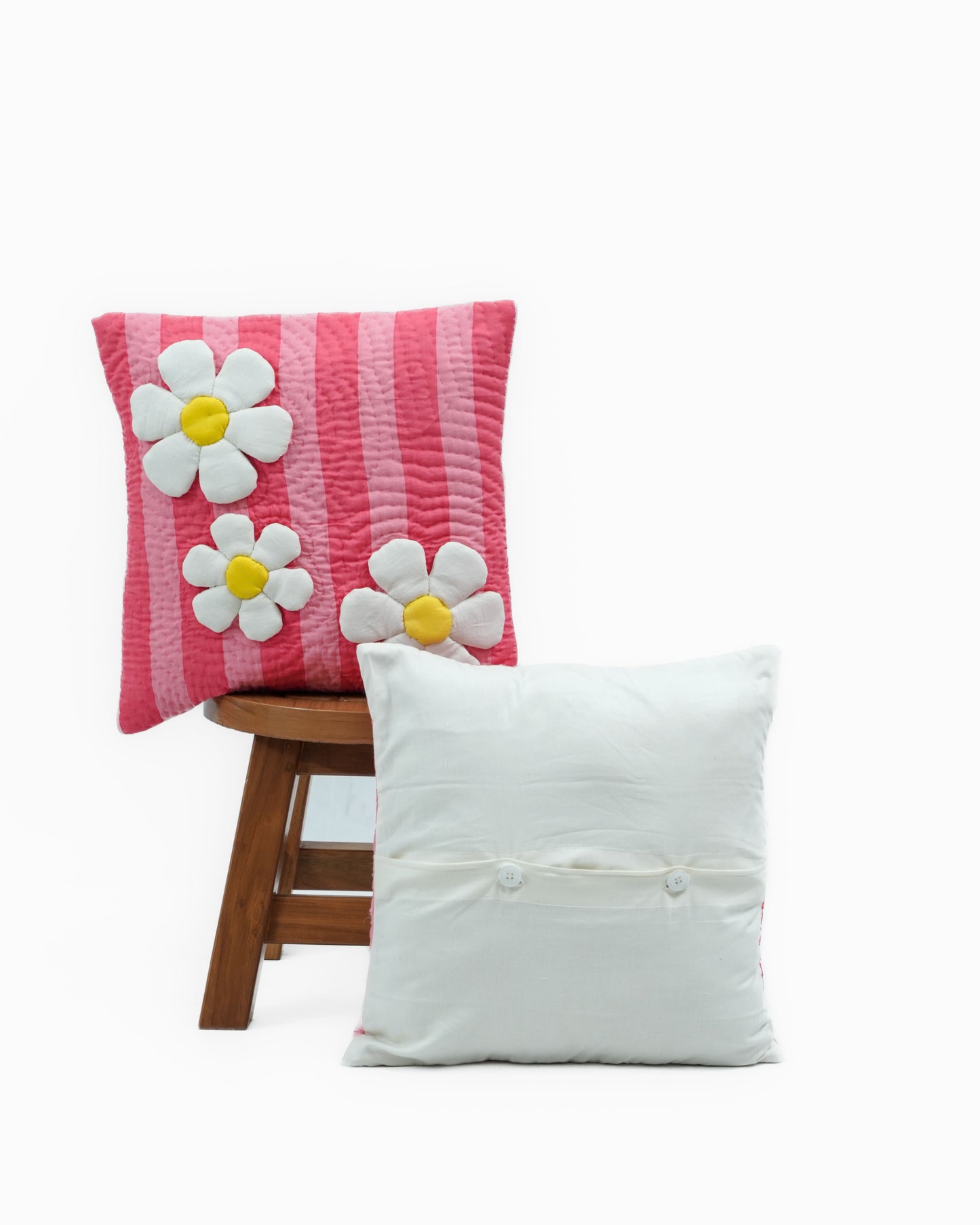 Daisy Flower Cushion Cover