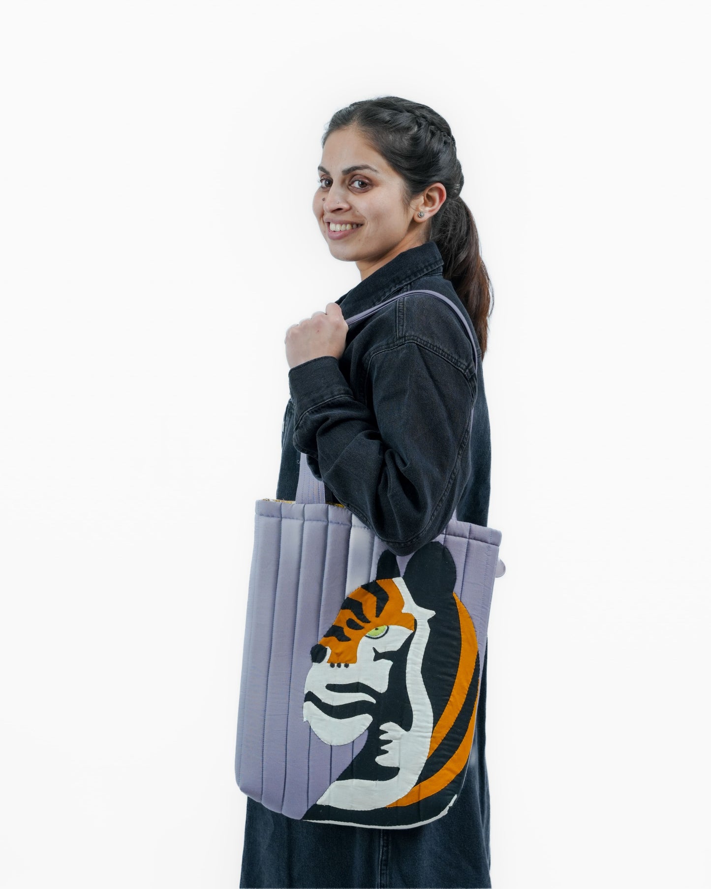 Safari Edit Tiger Tote Bag