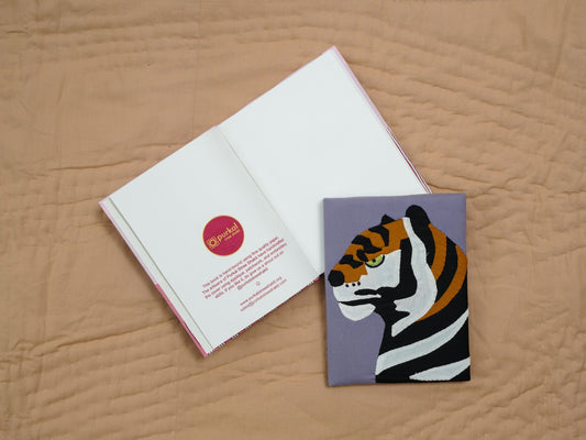 Safari Edit Tiger Handmade Journal