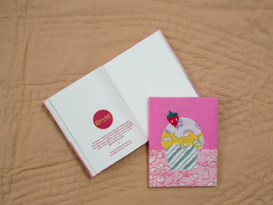 Cupcake Pink Handmade Journal