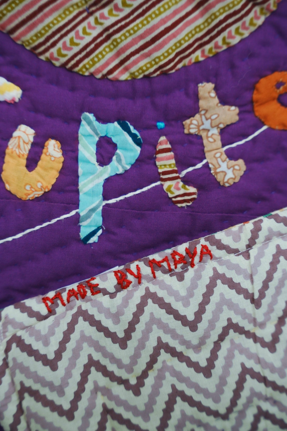 Antariksh Purple Baby Quilt