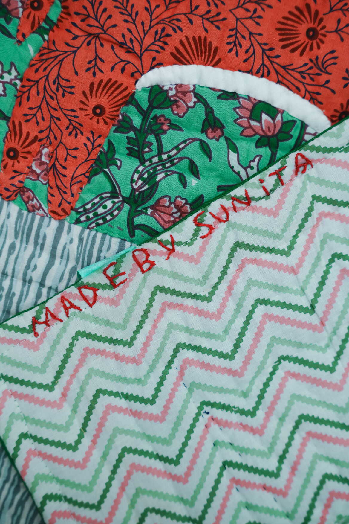 Sundarvan Baby Quilt 🌿🐘