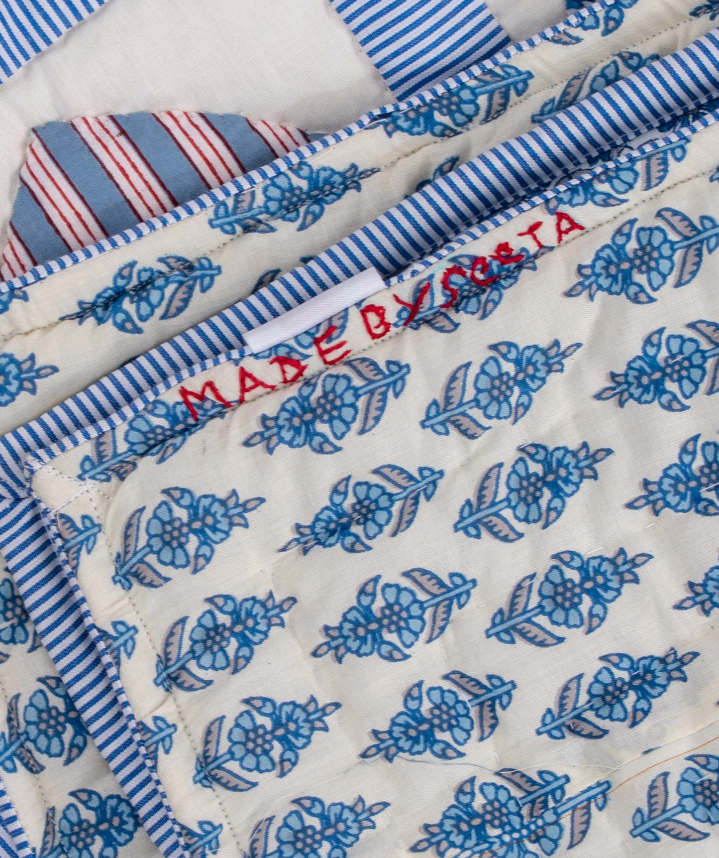 Sweetheart Blue Baby Quilt 💙