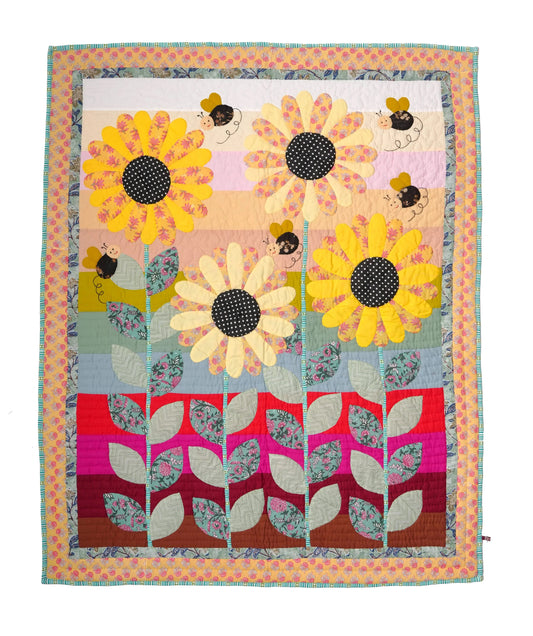 Sunflower Baby Quilt 🌻
