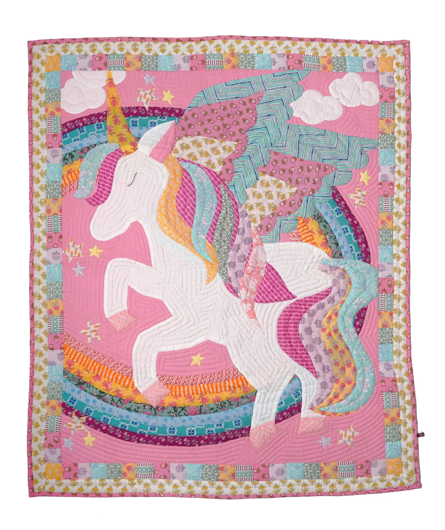 Unicorn Baby Quilt 🦄