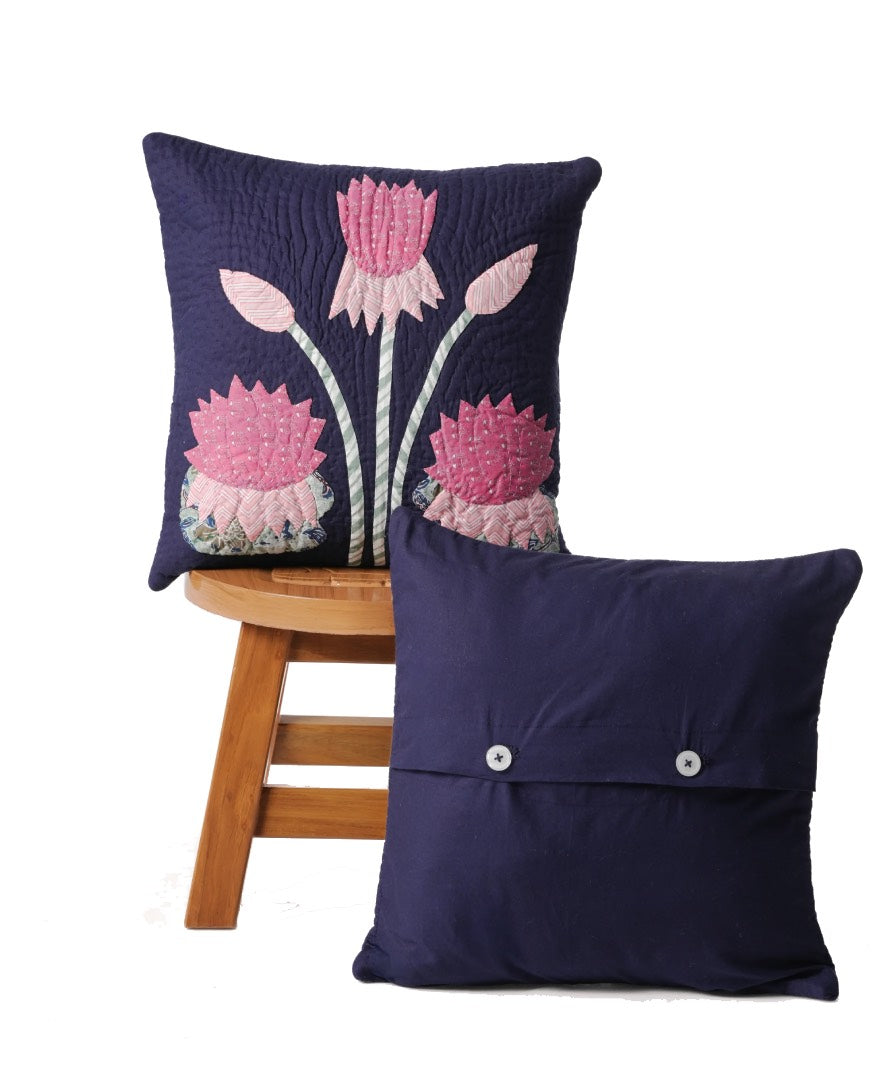 Water lily Cushion Cover