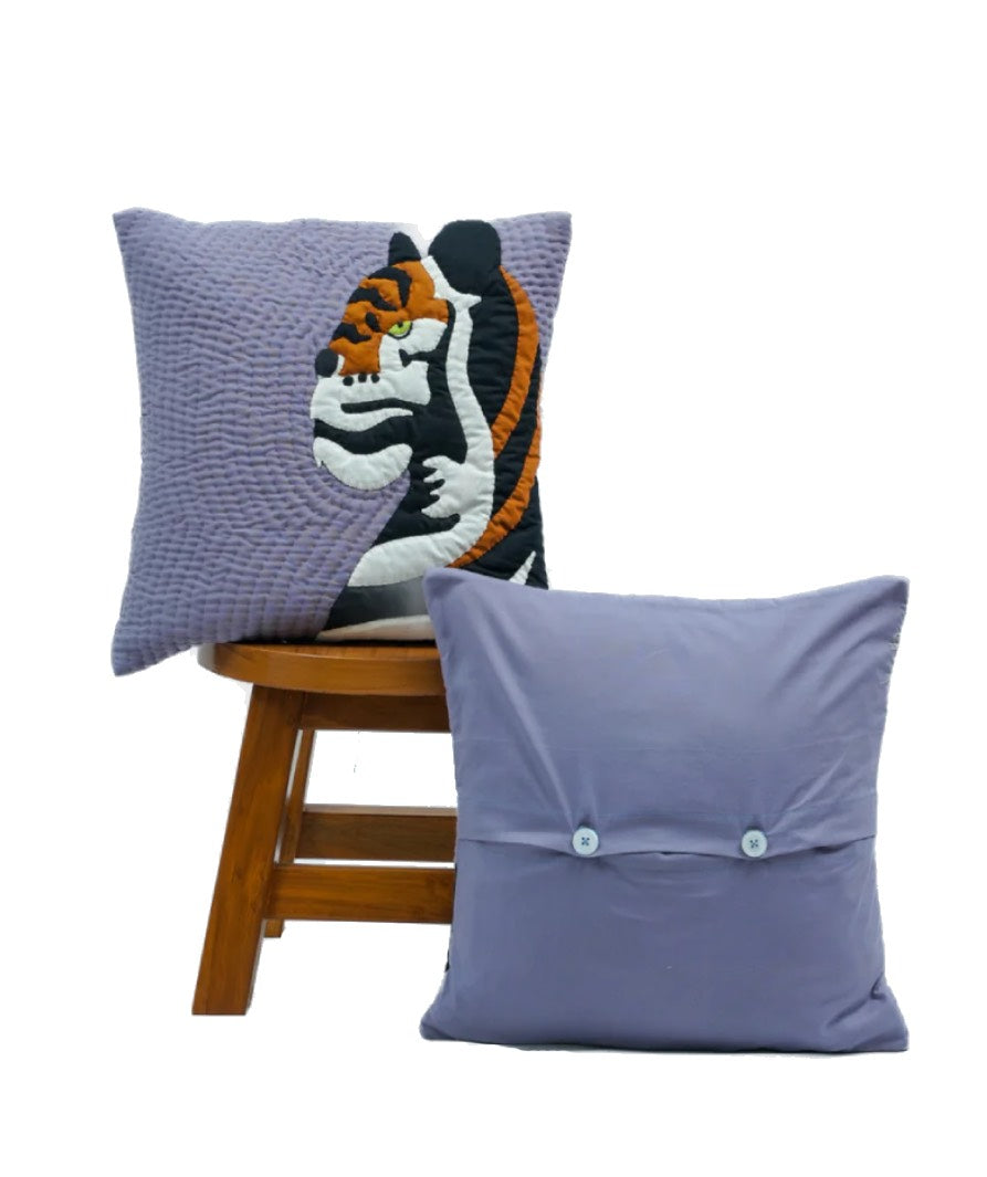 Safari Edit Tiger Cushion Cover