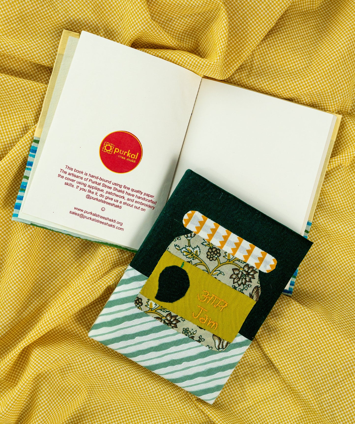 'Aam Jam' Handmade Journal