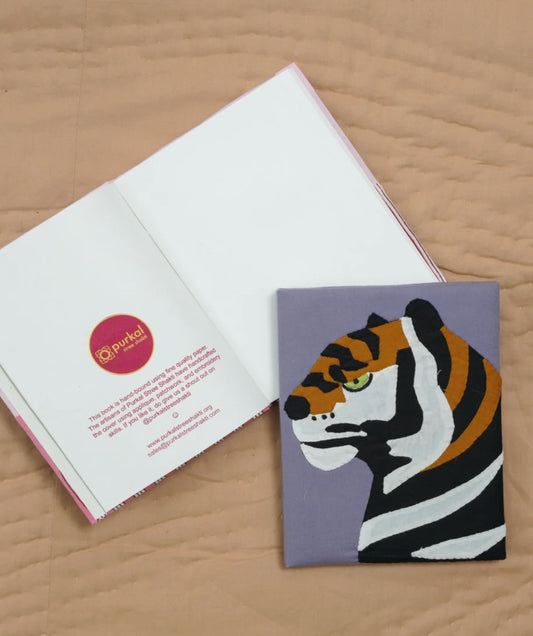 Safari Edit Tiger Handmade Journal