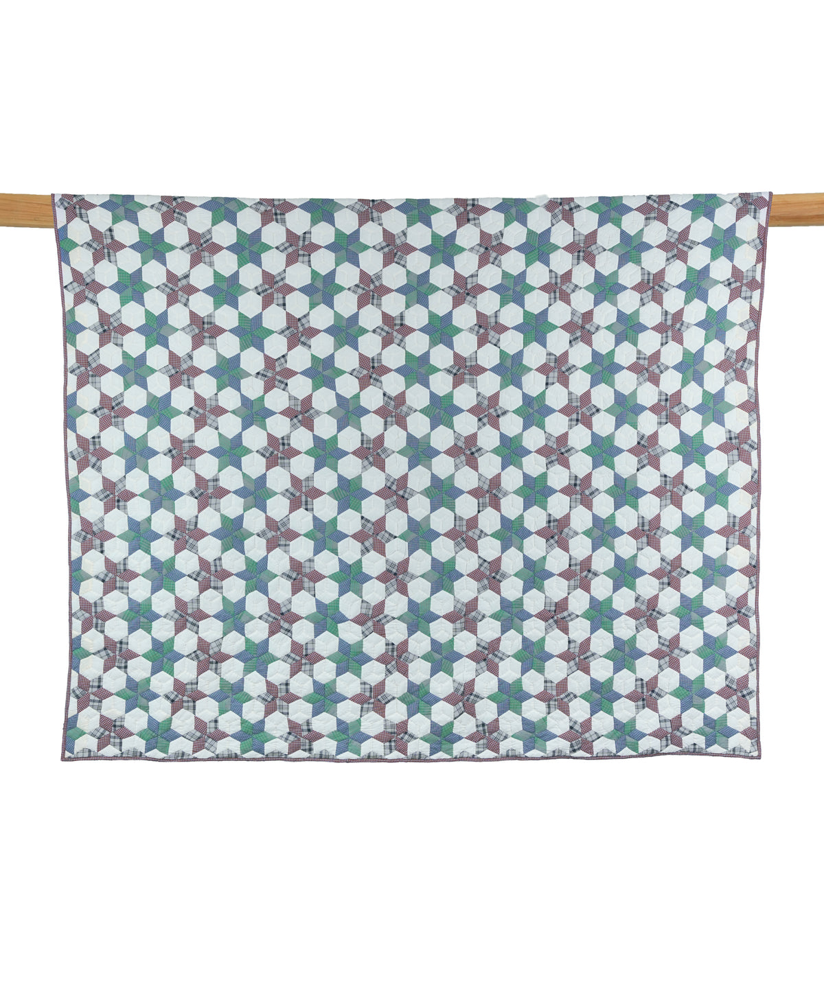 Queen Bee in Checks King Size Quilt Set