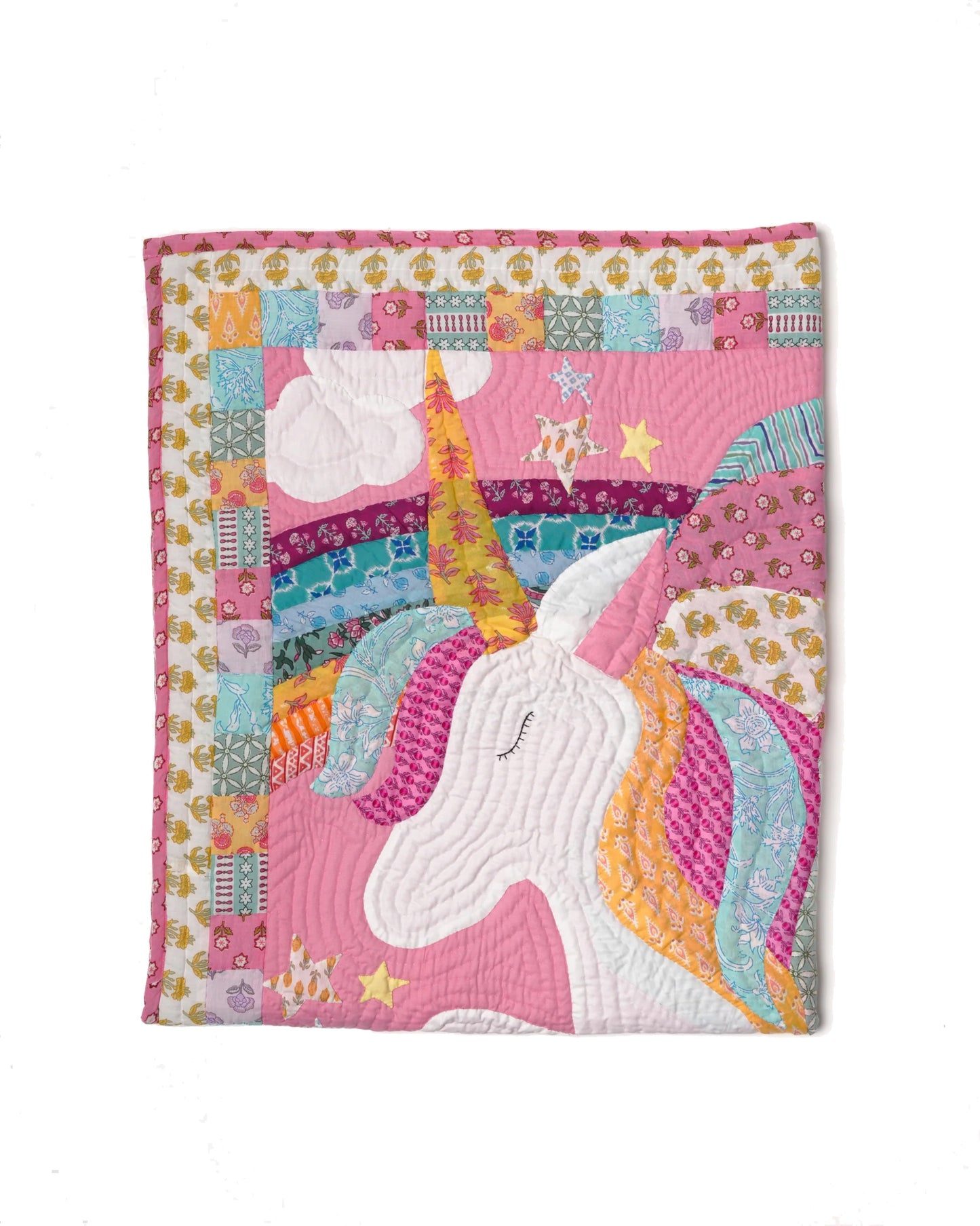 Unicorn Baby Quilt 🦄